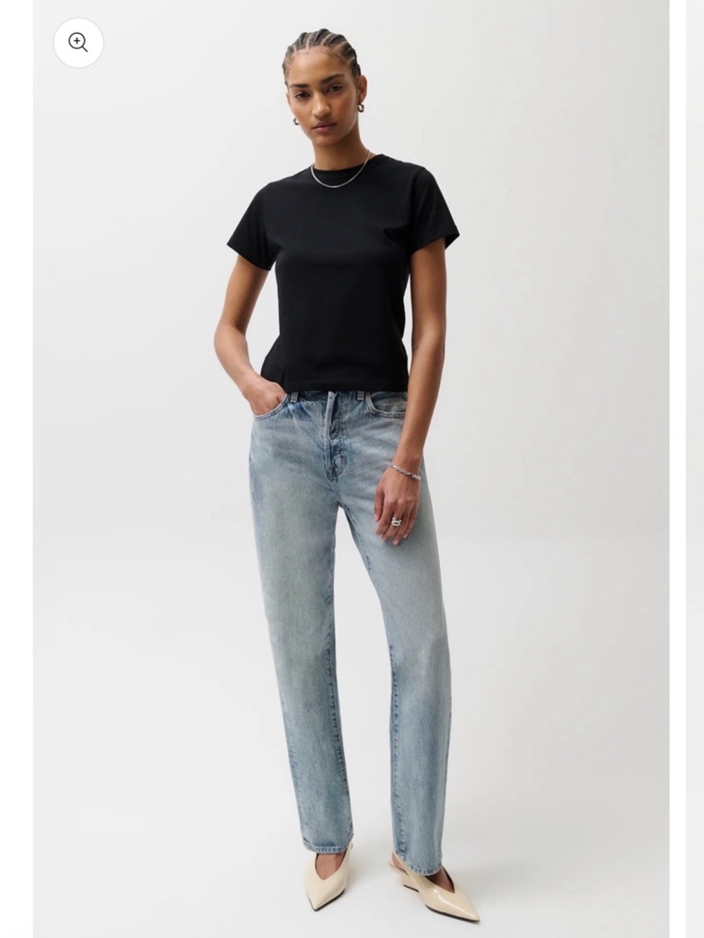 PISTOLA CASSIE SUPER HIGH RISE STRAIGHT JEAN - BRAMBLE NWT SIZE 26